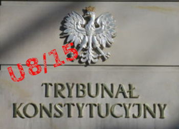 Co stwierdził Trybunał, umarzając postępowanie w sprawie uchwał Sejmu (Sprawa U 8/15)?